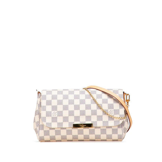 Toile Louis Vuitton Favorite MM Damier Azur