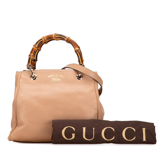 Gucci Bamboo Shopper Small Brown