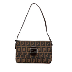 Die Zeitlose Eleganz: Fendis Ikonische Zucca Canvas Schultertasche
