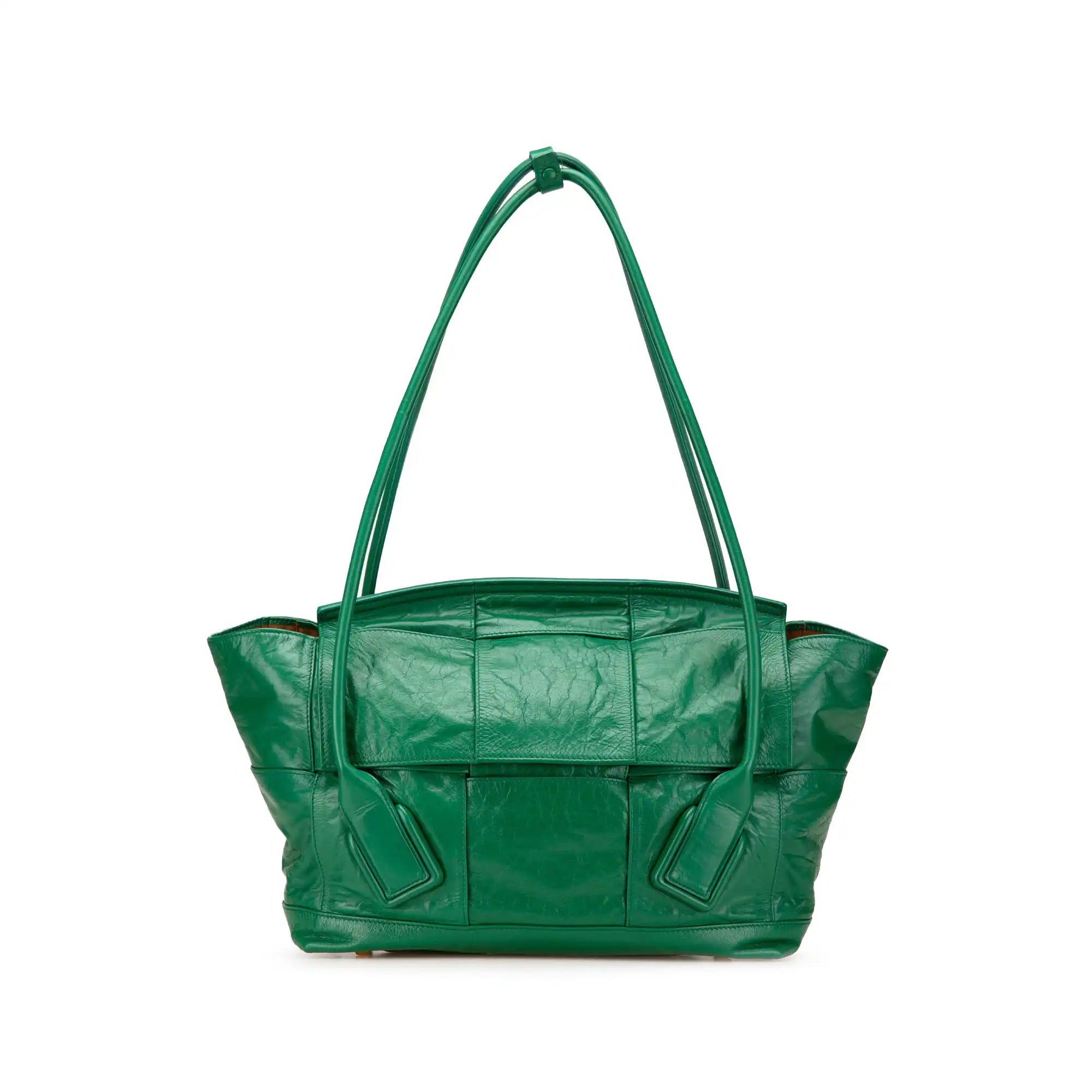 <h1>Die Kunst des Intrecciato: Bottega Venetas Arco Slouch Medium in zeitlosem Grün</h1>