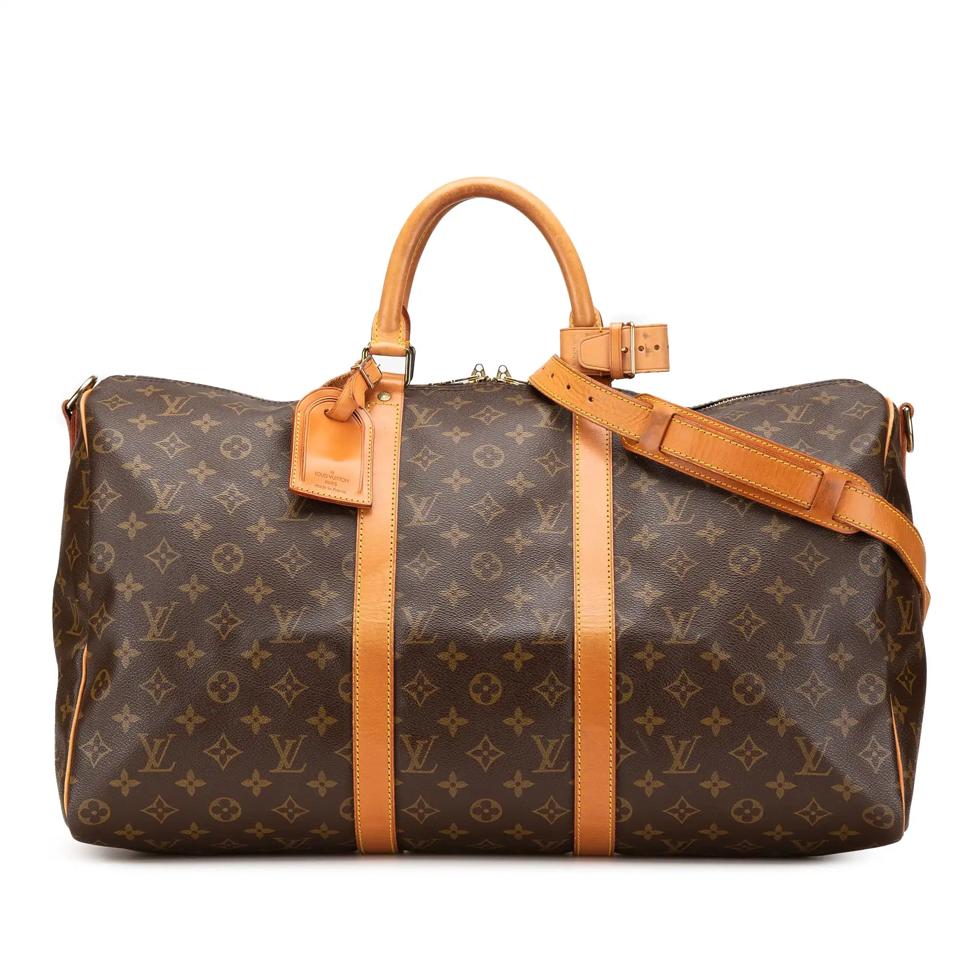 <h1>Reise-Ikone seit 1930: Die Louis Vuitton Keepall 50 Bandoulière im zeitlosen Monogram Canvas</h1>