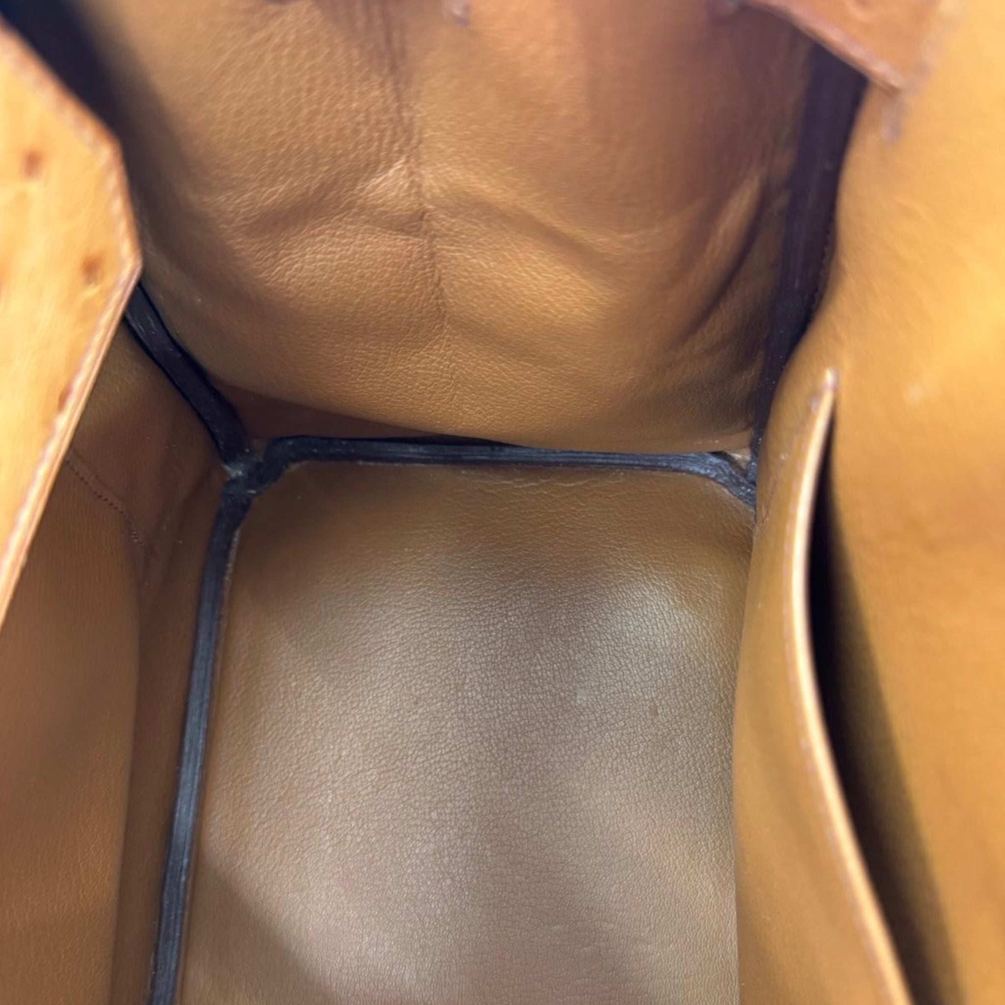 Hermès Birkin 35 Ostrich Cognac Gold