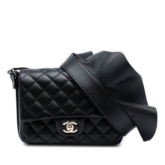 Chanel Bolero Flap Black Quilted Calfskin