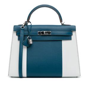 Hermès Kelly Sellier 32 Bicolor Epsom