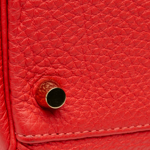 Hermès Kelly 35 Retourne Red Togo