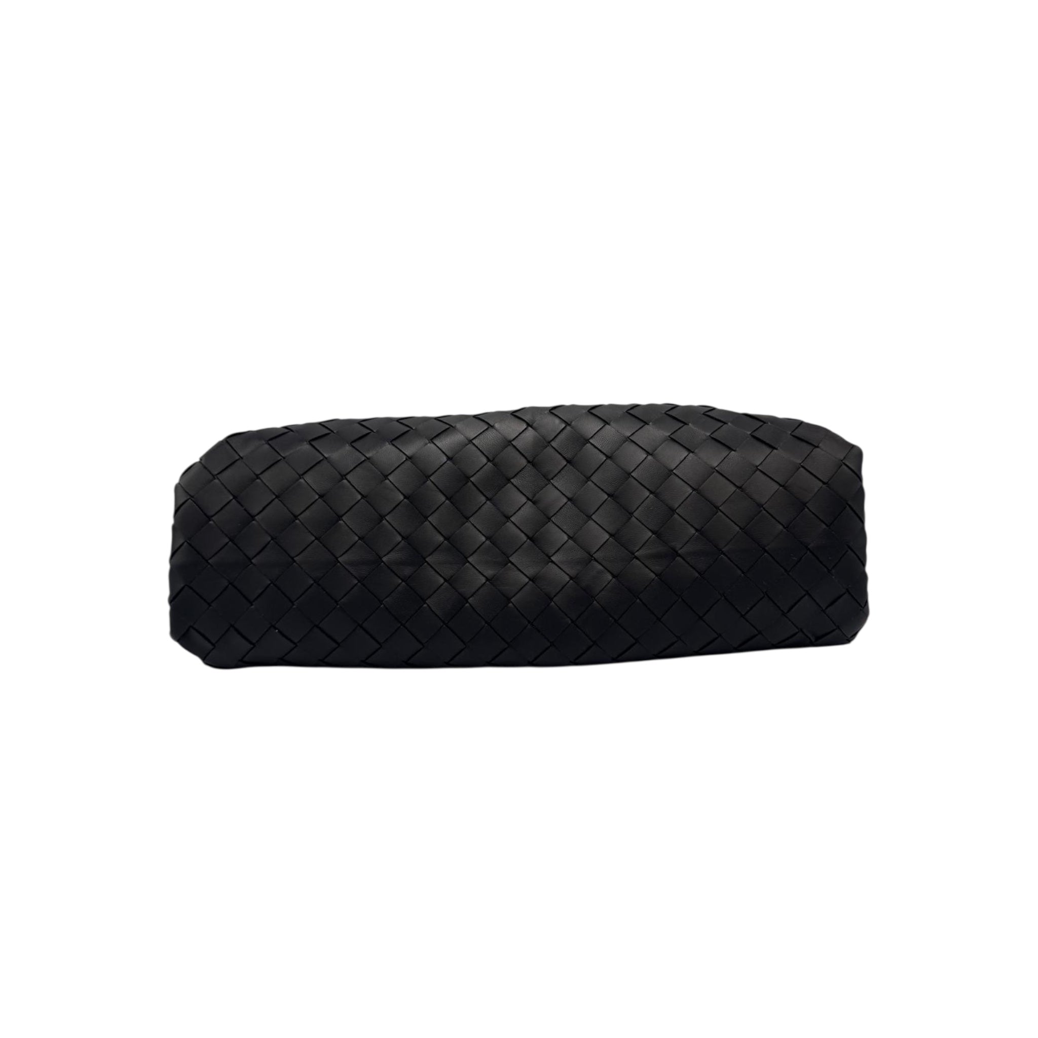 Bottega Veneta The Pouch Clutch Black Intrecciato