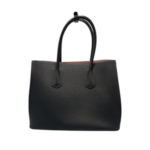 Prada Double Cuir Black Saffiano