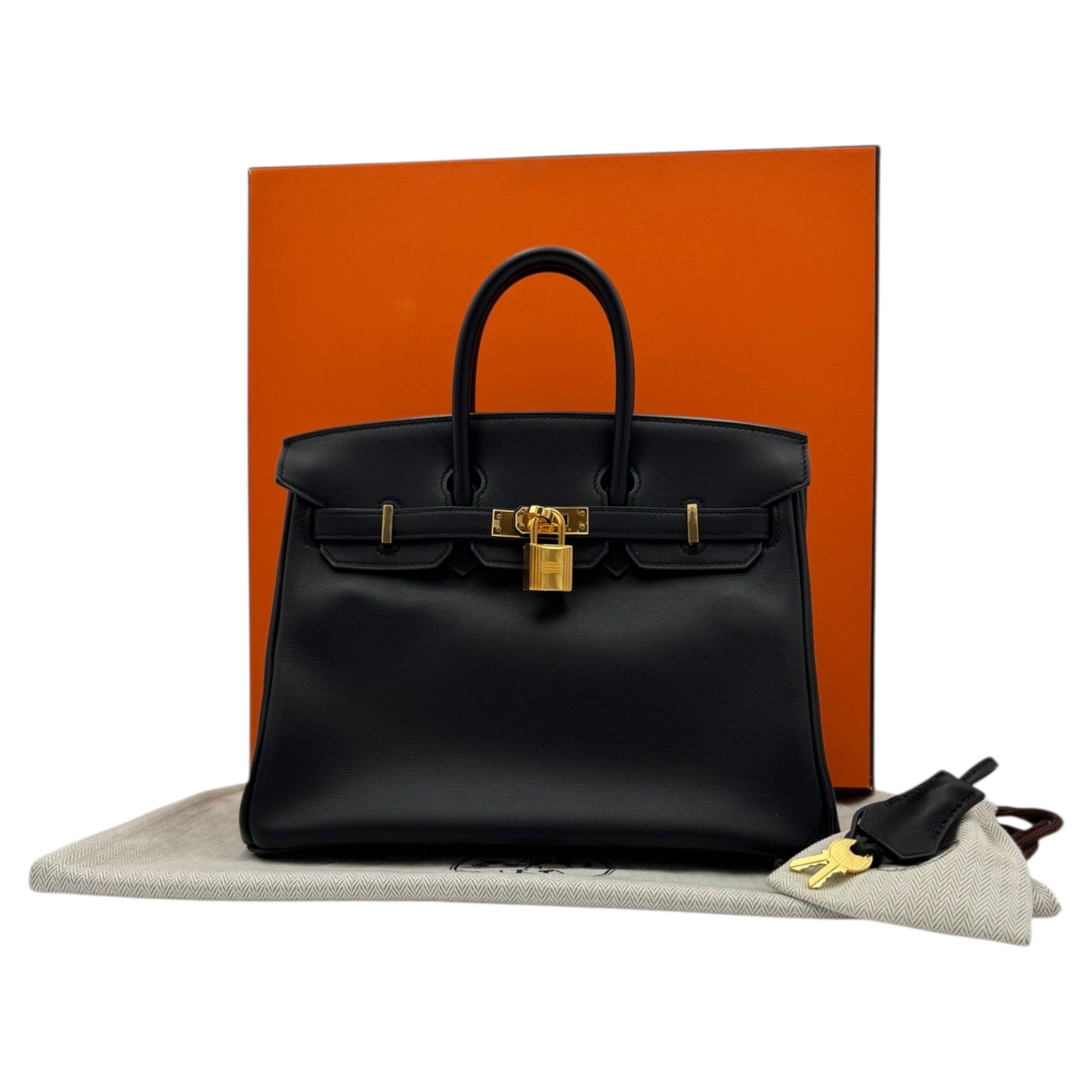 Hermès Birkin 25 Black Swift Gold 29,500 - Main Image