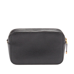 Dior J'Adoir Camera Case Clutch with Chain Black Calfskin