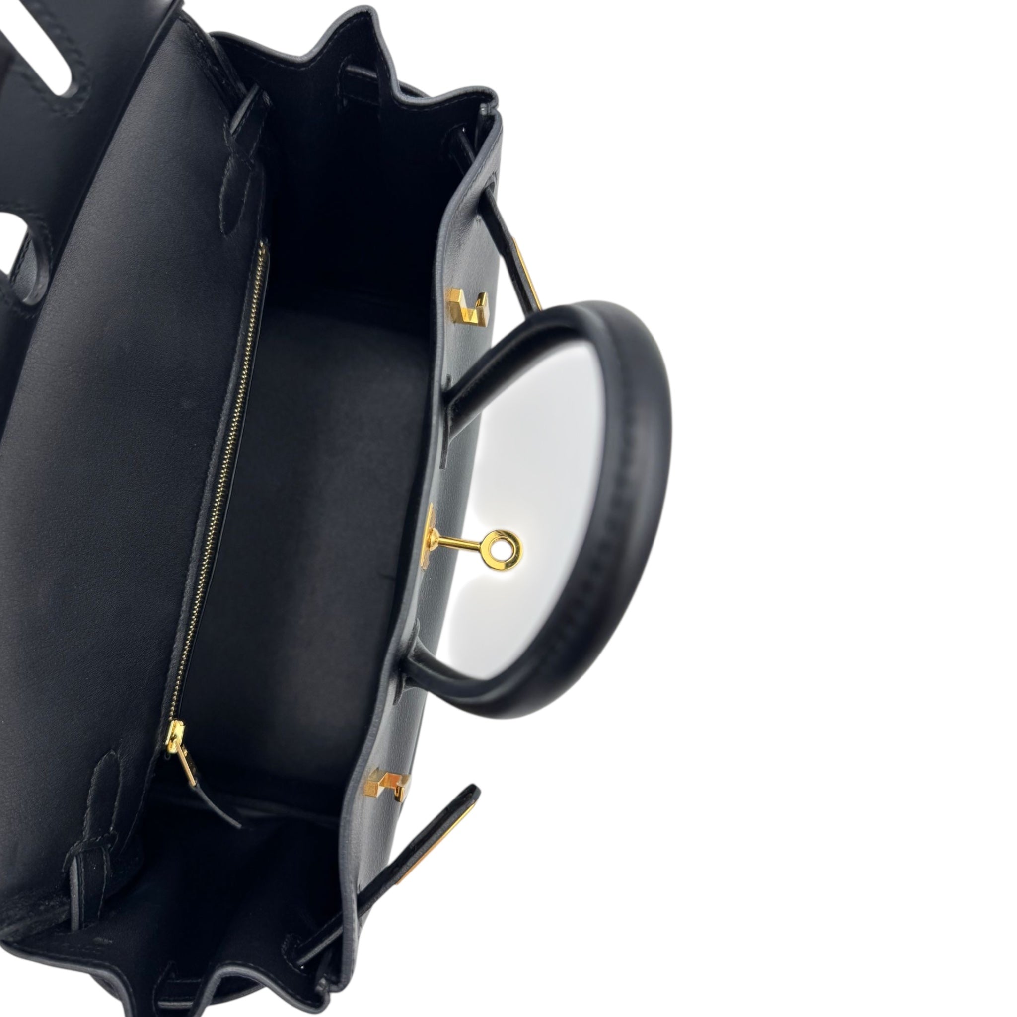 Hermès Birkin 25 Black Swift Gold