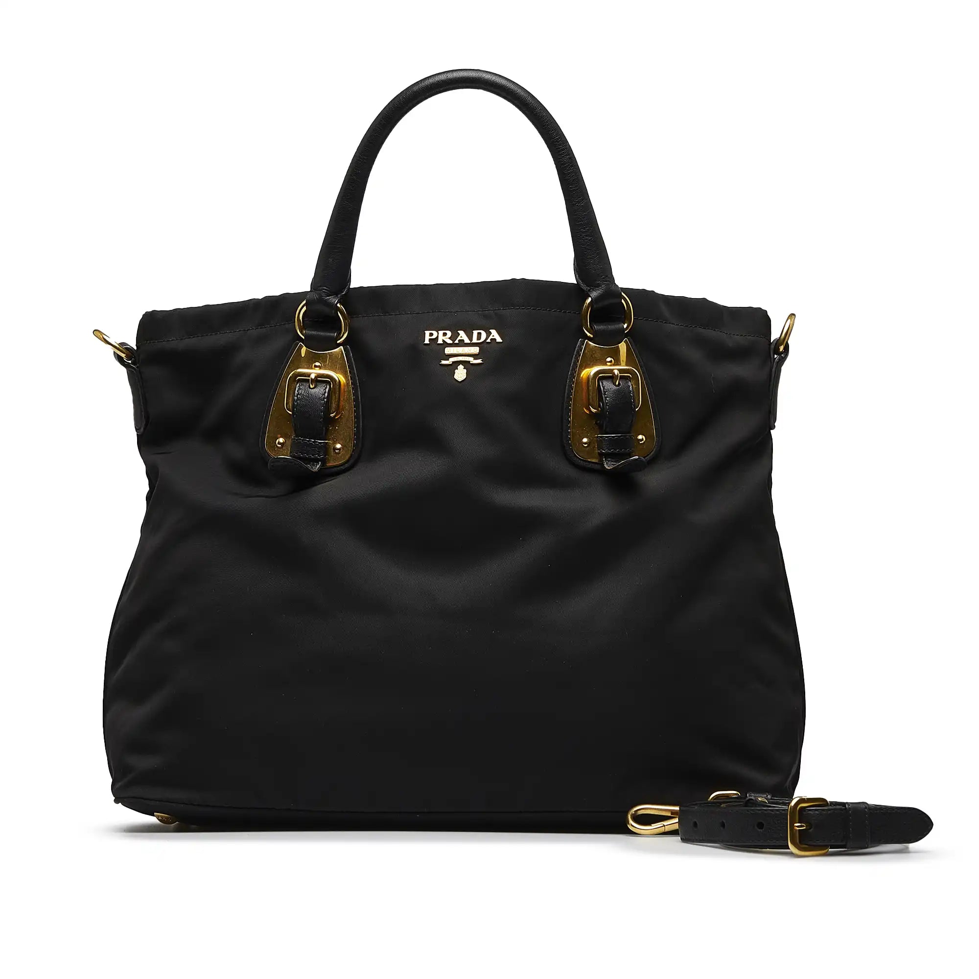 Prada tessuto top nylon bag