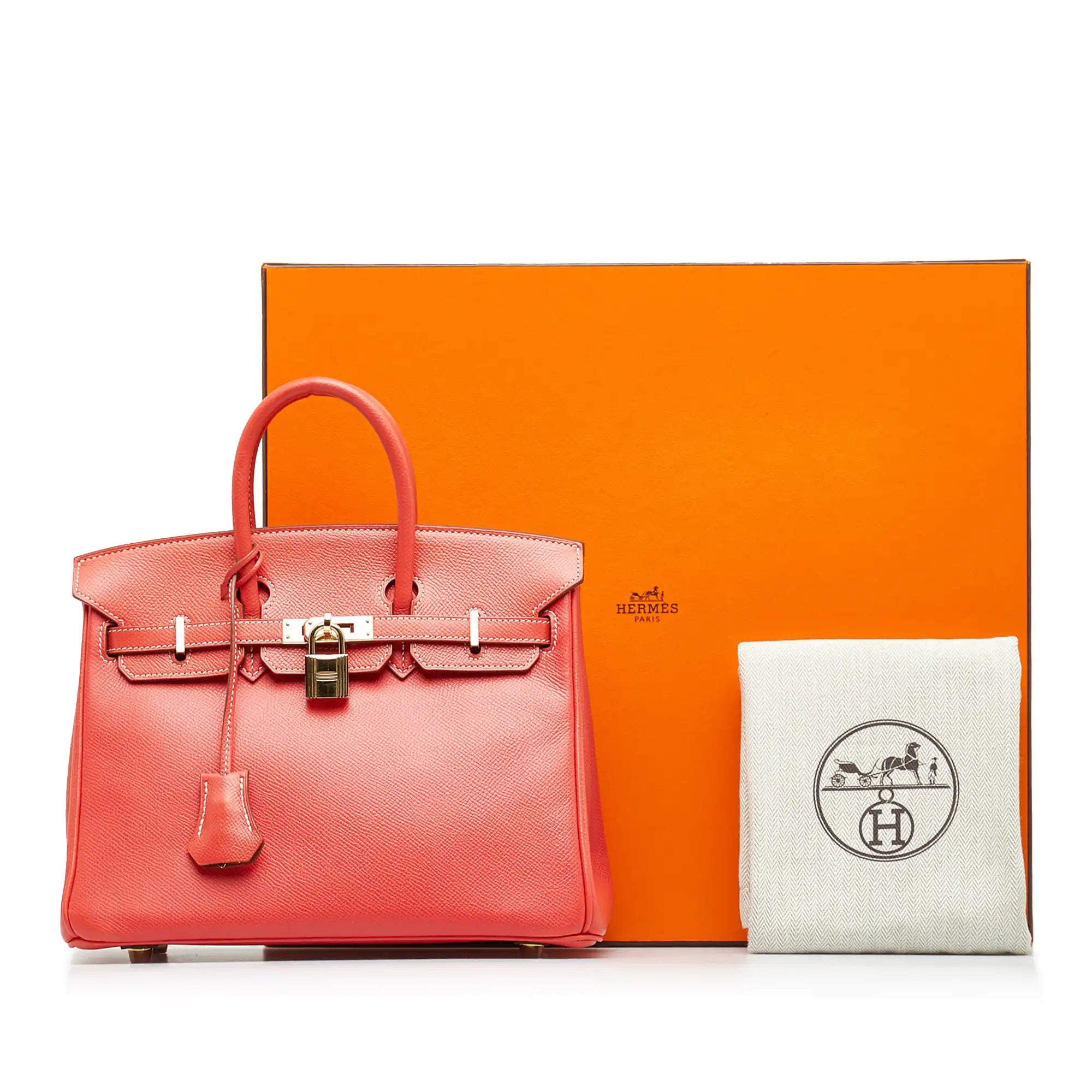 Red hot sale birkin 25