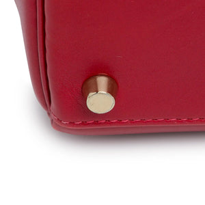 Hermès Kelly Retourne 32 Red Rouge Vif Tadelakt Gold