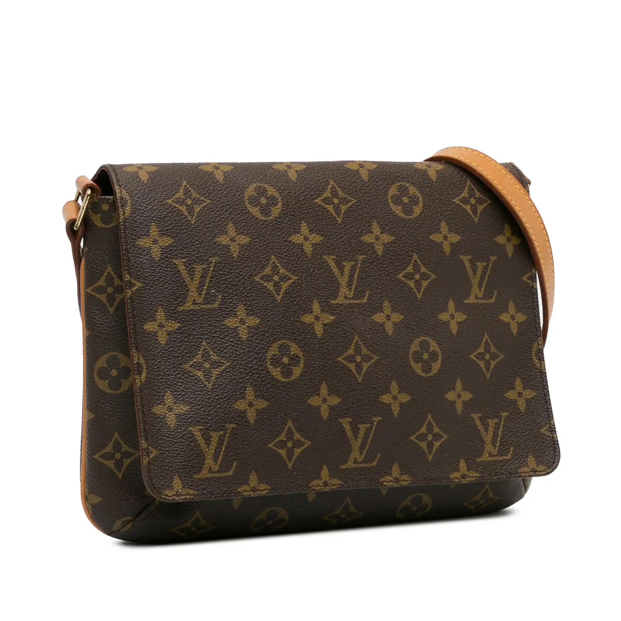 Louis Vuitton Musette Tango Short Strap Monogram Canvas