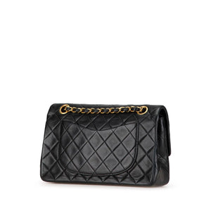 Chanel Classic Double Flap Small Black Lambskin Gold