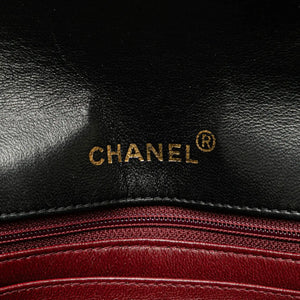 Chanel Diana Small Black Lambskin Gold