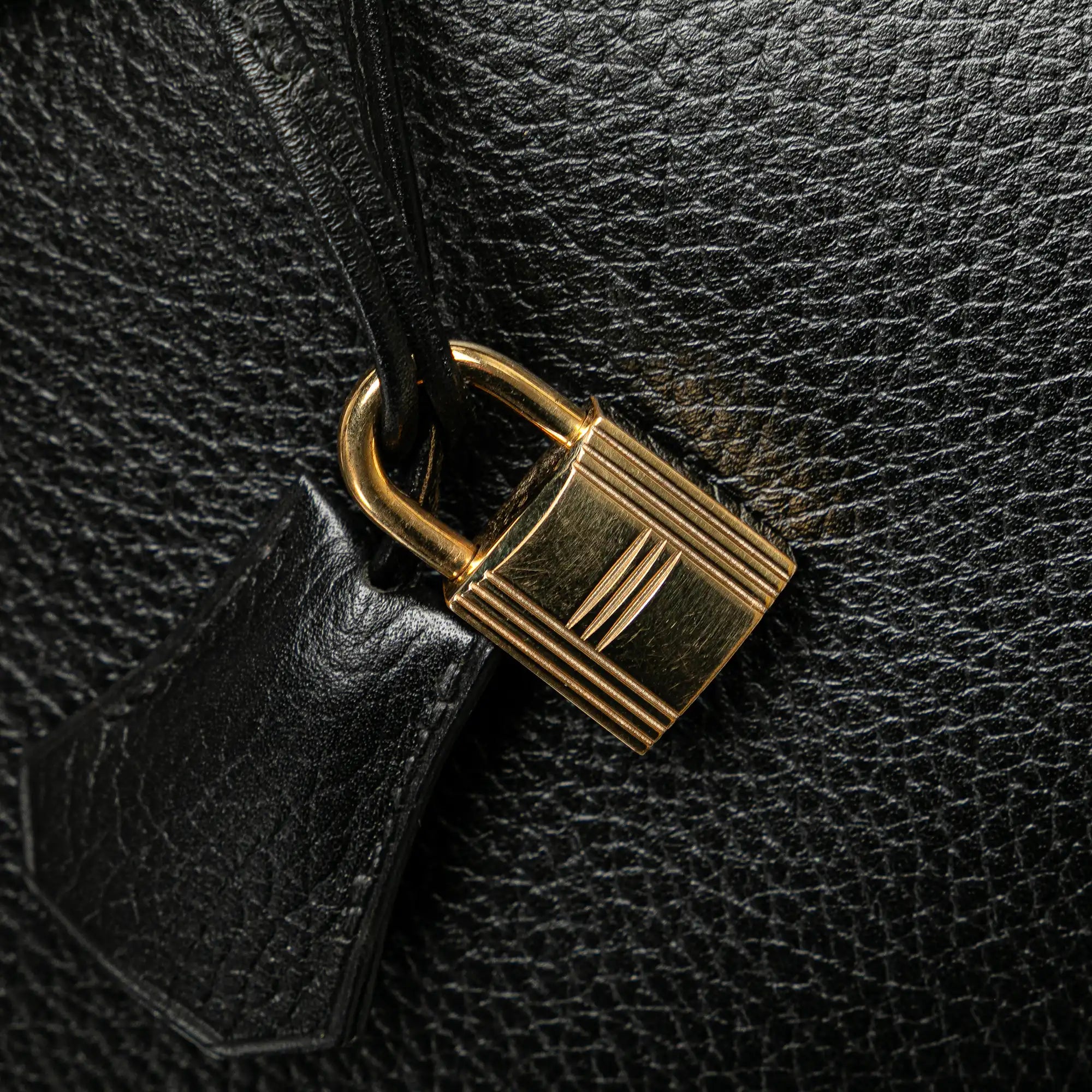 Hermès Birkin Retorune 35 Black Togo Gold