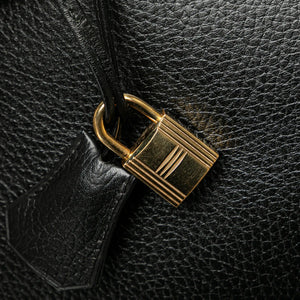 Hermès Birkin Retorune 35 Black Togo Gold