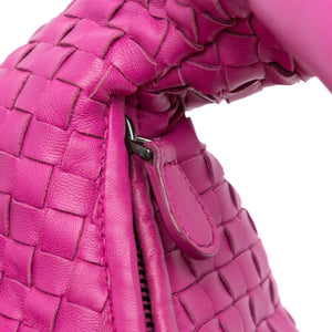 Bottega Veneta Belly Hobo Bag Purple Intrecciato