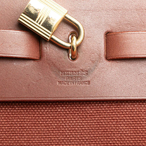 Hermès Hermag zip 39 Palladium rose rose