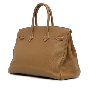 Hermès Birkin 35 Biscuit Togo Palladium