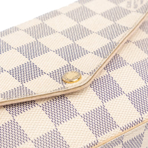 Louis Vuitton Pochette Félicie Damier Azur Canvas