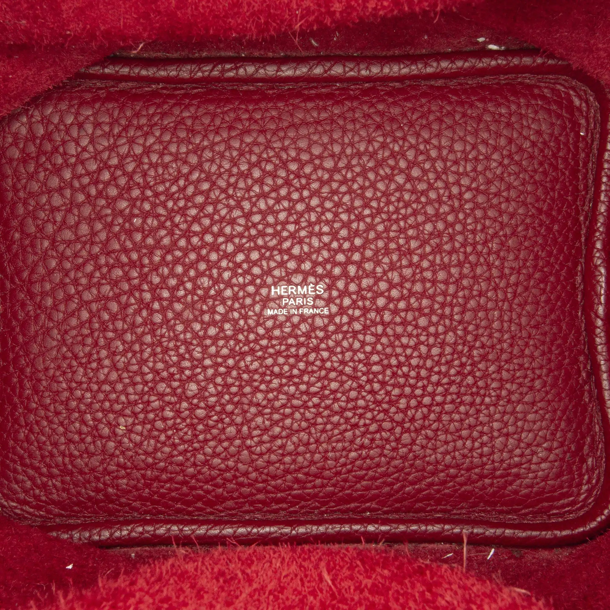 Hermès Picotin Lock 18 Red Clemence