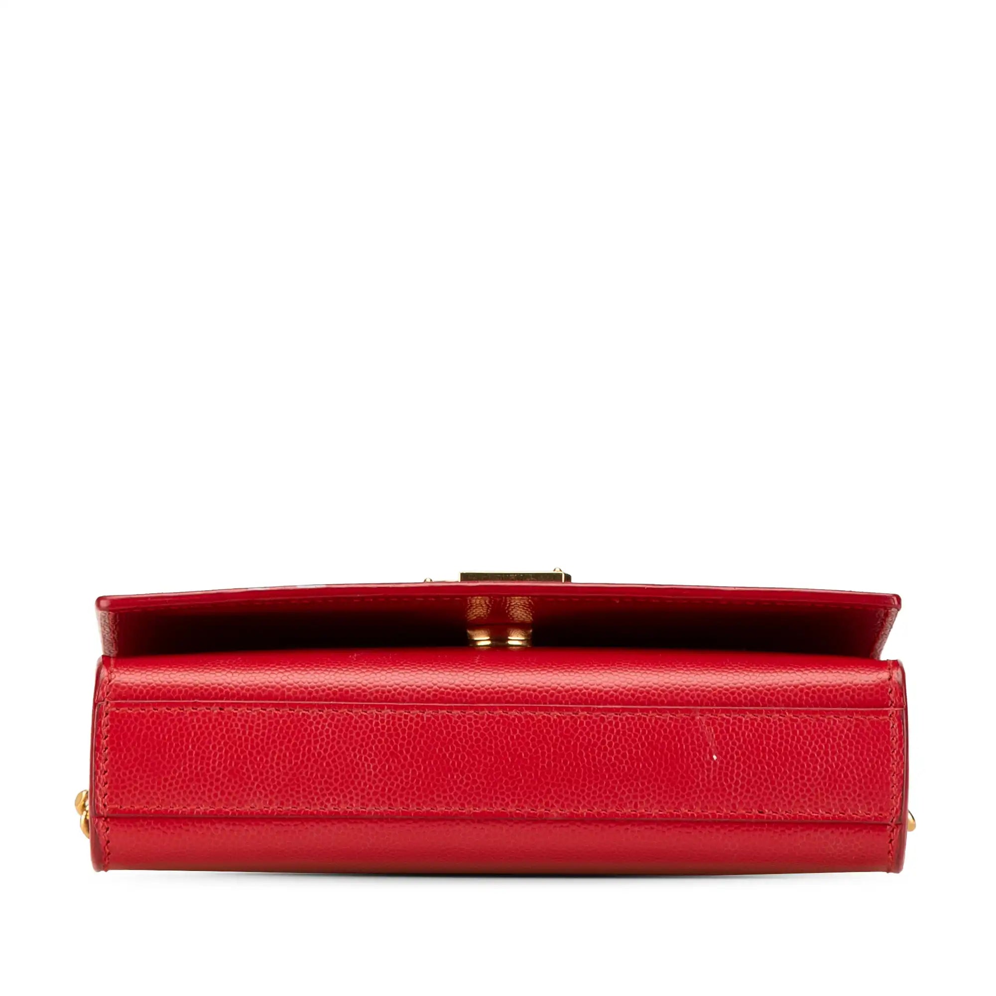 Yves Saint Laurent Kate Small Red Leather