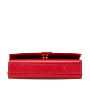 Yves Saint Laurent Kate Small Red Leather