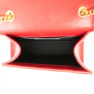 Yves Saint Laurent Kate Small Red Leather