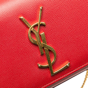 Yves Saint Laurent Kate Small Red Leather