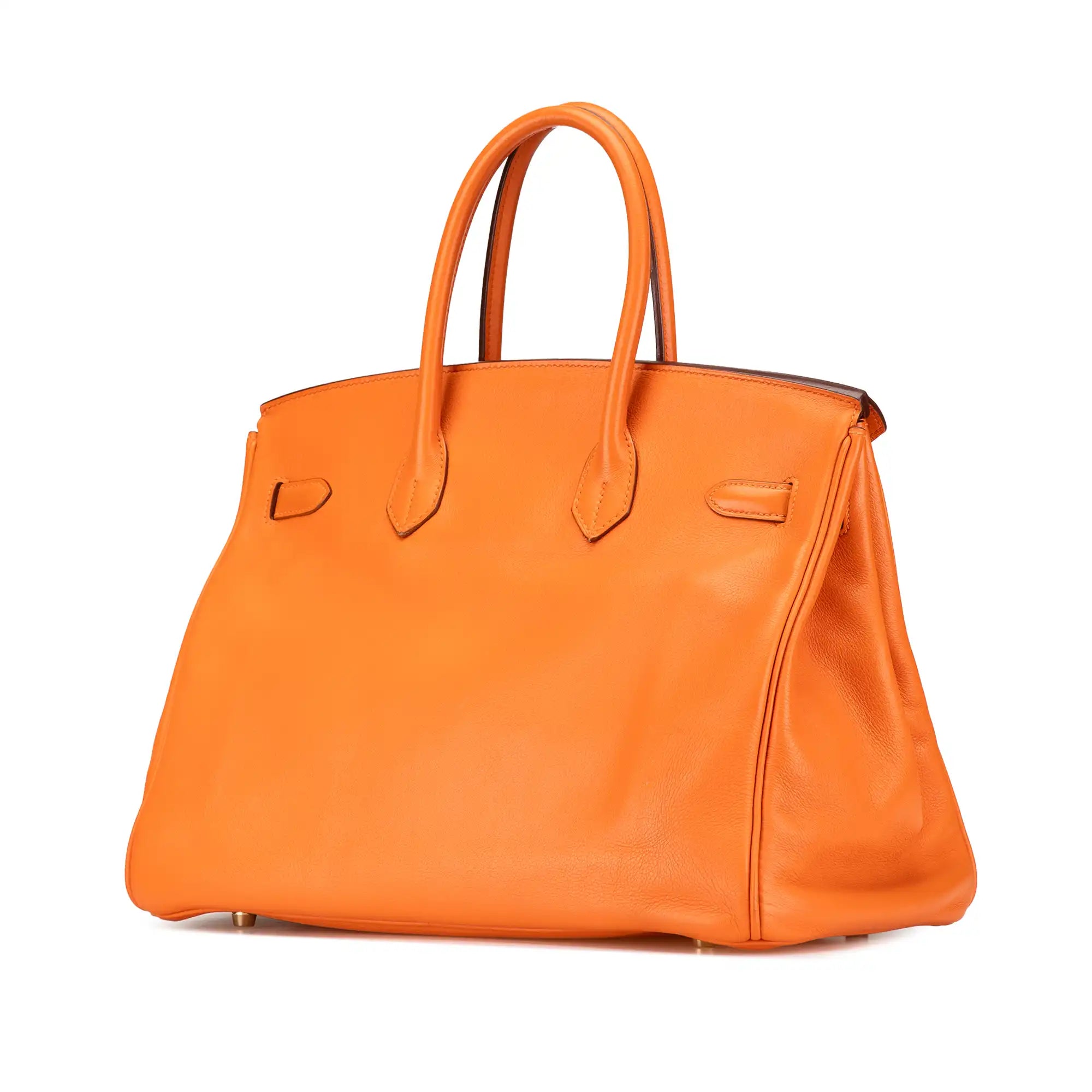 Hermès Birkin 35 Orange Swift Palladium