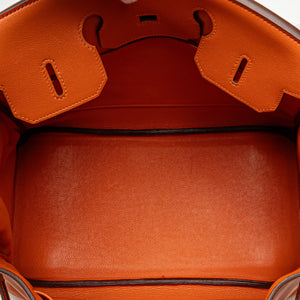 Hermès Birkin 35 Orange Swift Palladium