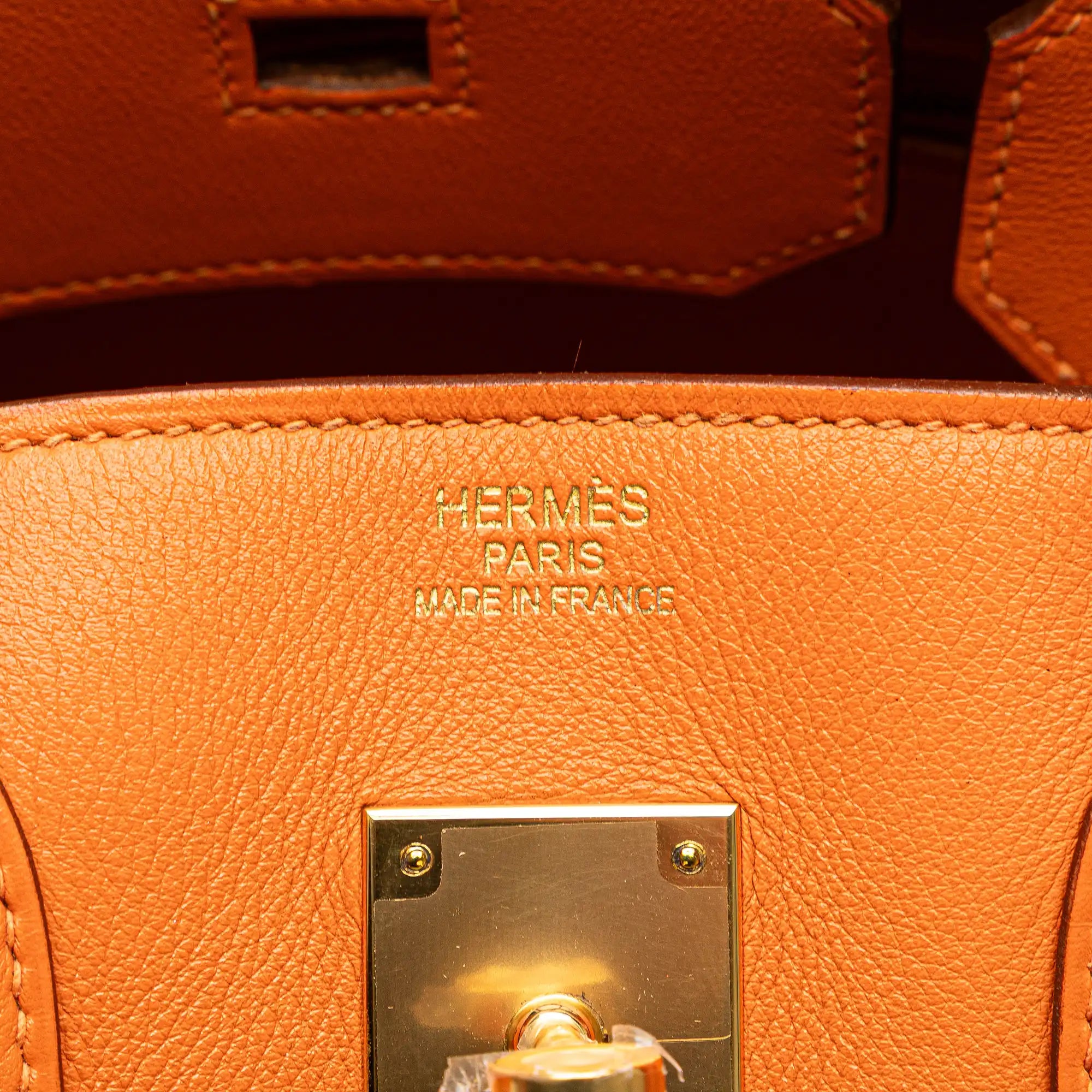 Hermès Birkin 35 Palladium Swift Orange