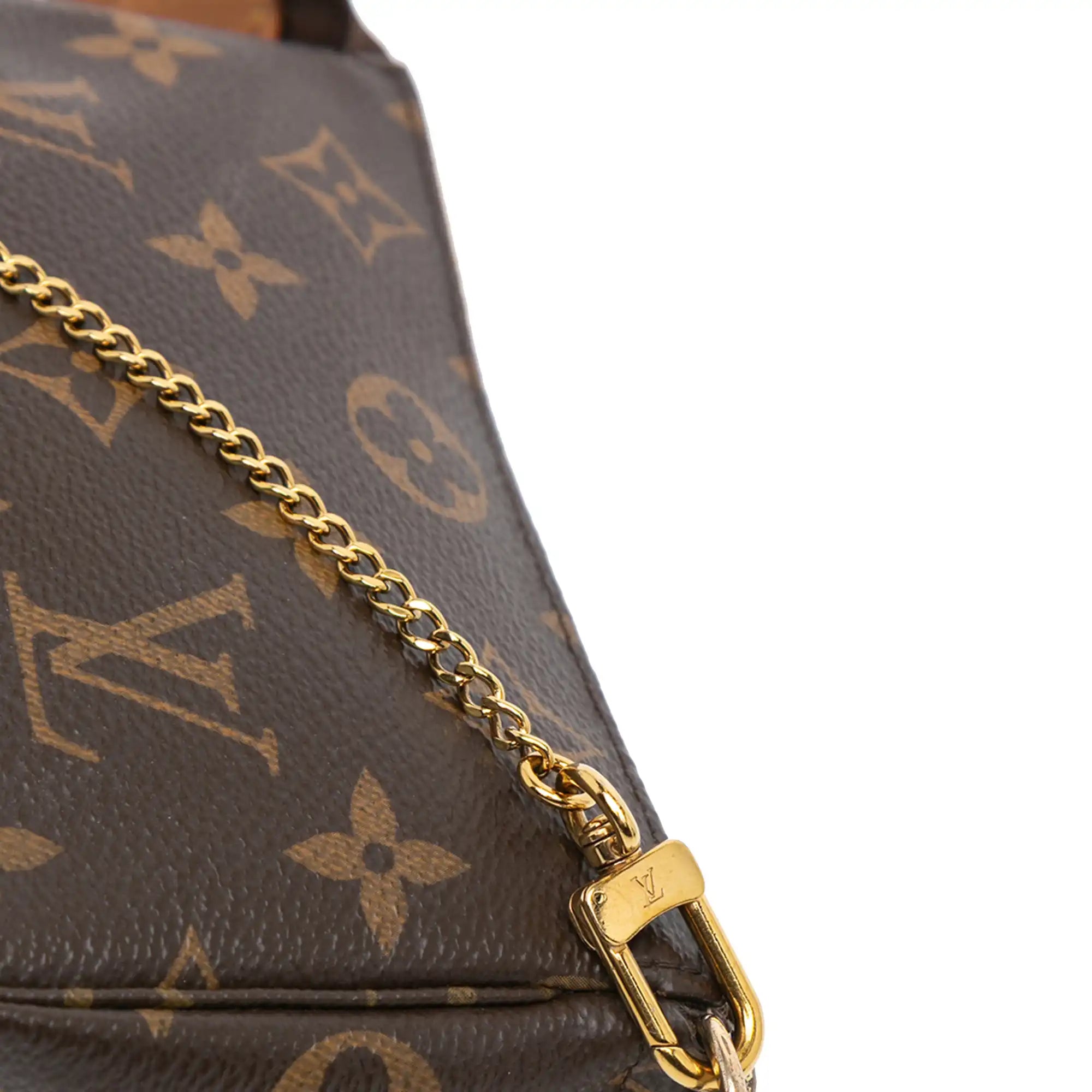 Louis Vuitton Pochette Accessoires Mini Monogram Canvas