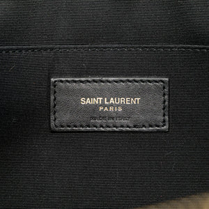 Yves Saint Laurent Monogram Document Holder Black