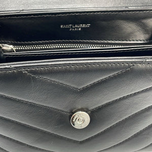 Yves Saint Laurent LouLou Toy Black Calfskin