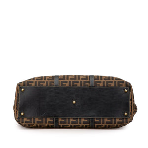Fendi Travel Bag Brown Zucca Canvas