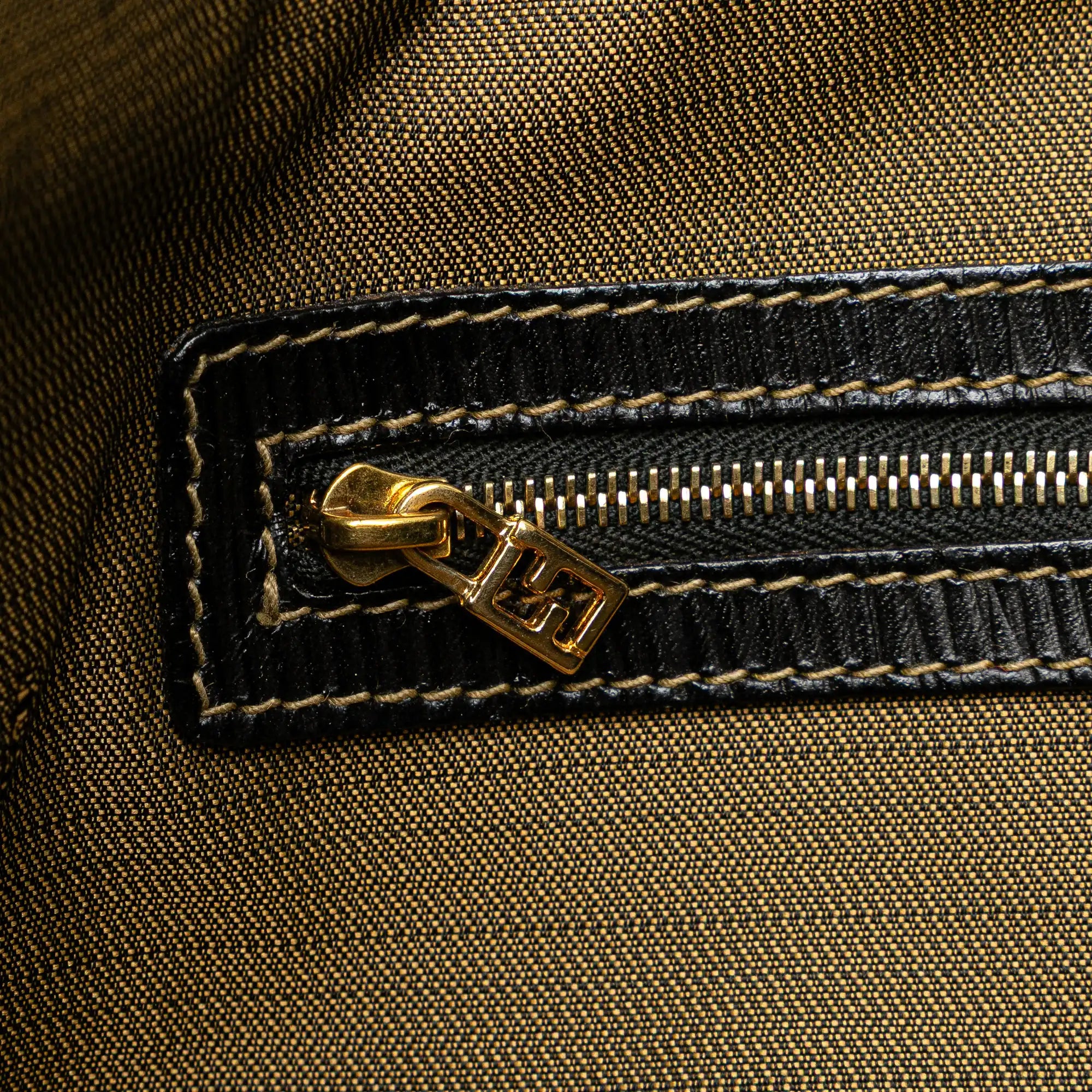 Fendi Travel Bag Brown Zucca Canvas