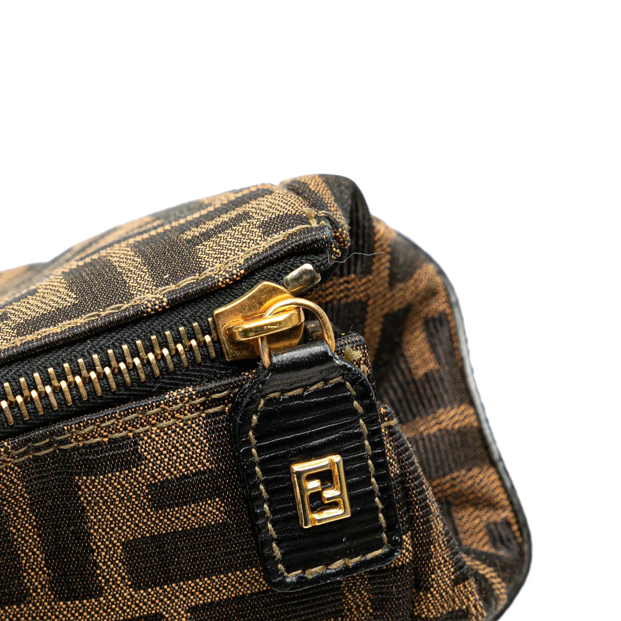 Fendi Travel Bag Brown Zucca Canvas