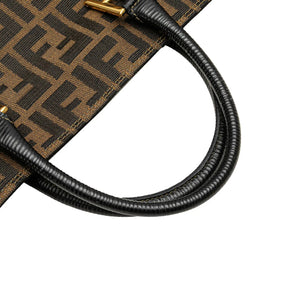 Fendi Travel Bag Brown Zucca Canvas