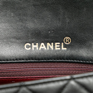 Chanel Full Flap Bag Black Lambskin Gold