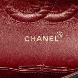 Chanel Classic Double Flap Medium Brown Lambskin Gold