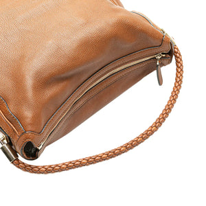 Gucci Shoulder Bag Bella Brown Leather