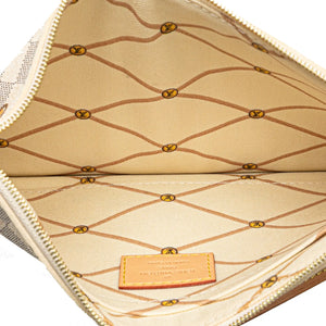 Louis Vuitton Neverfull MM Limited Edition Summer Trunks Damier Azur Canvas