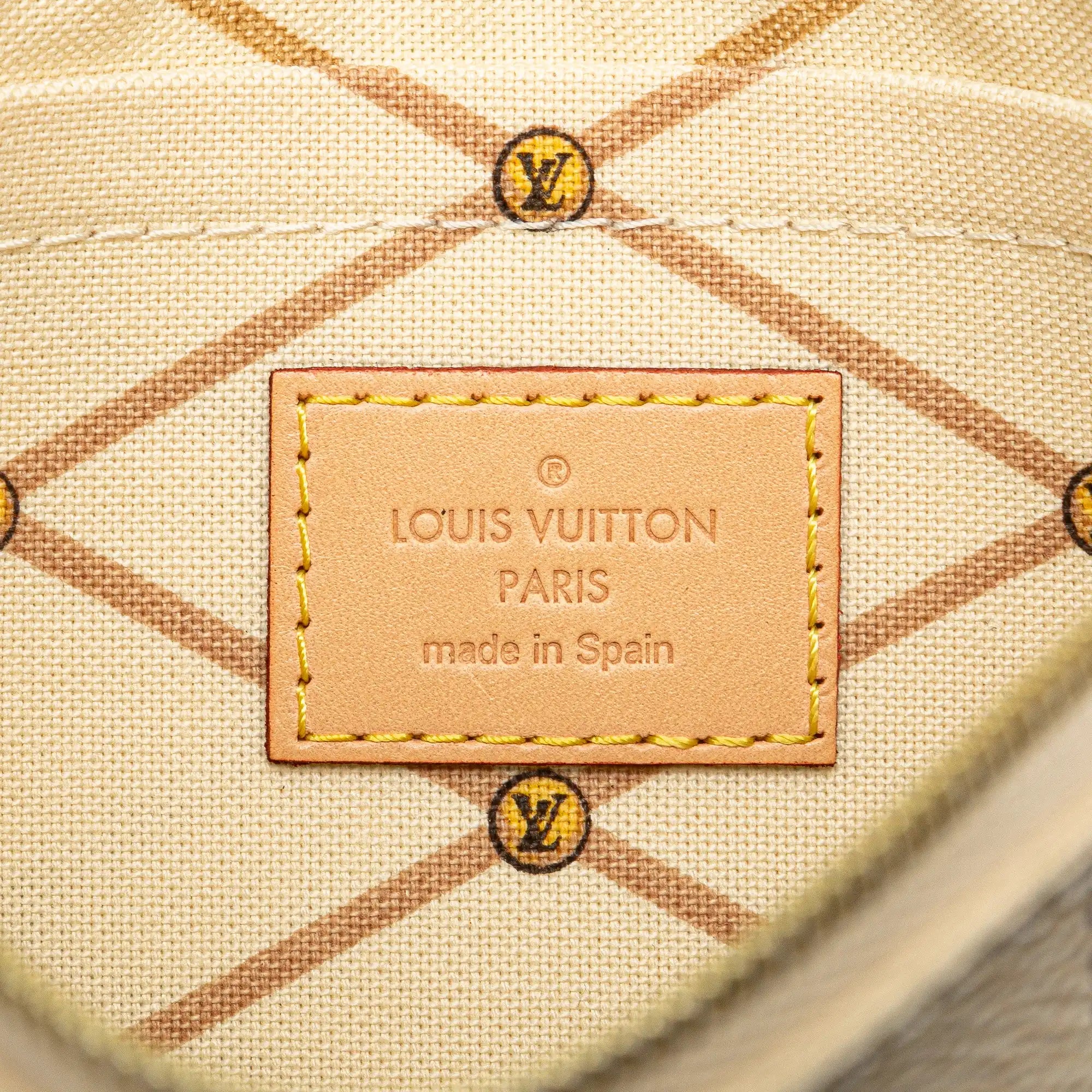 Louis Vuitton Neverfull MM Limited Edition Summer Trunks Damier Azur Canvas
