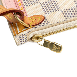 Louis Vuitton Neverfull MM Limited Edition Summer Trunks Damier Azur Canvas