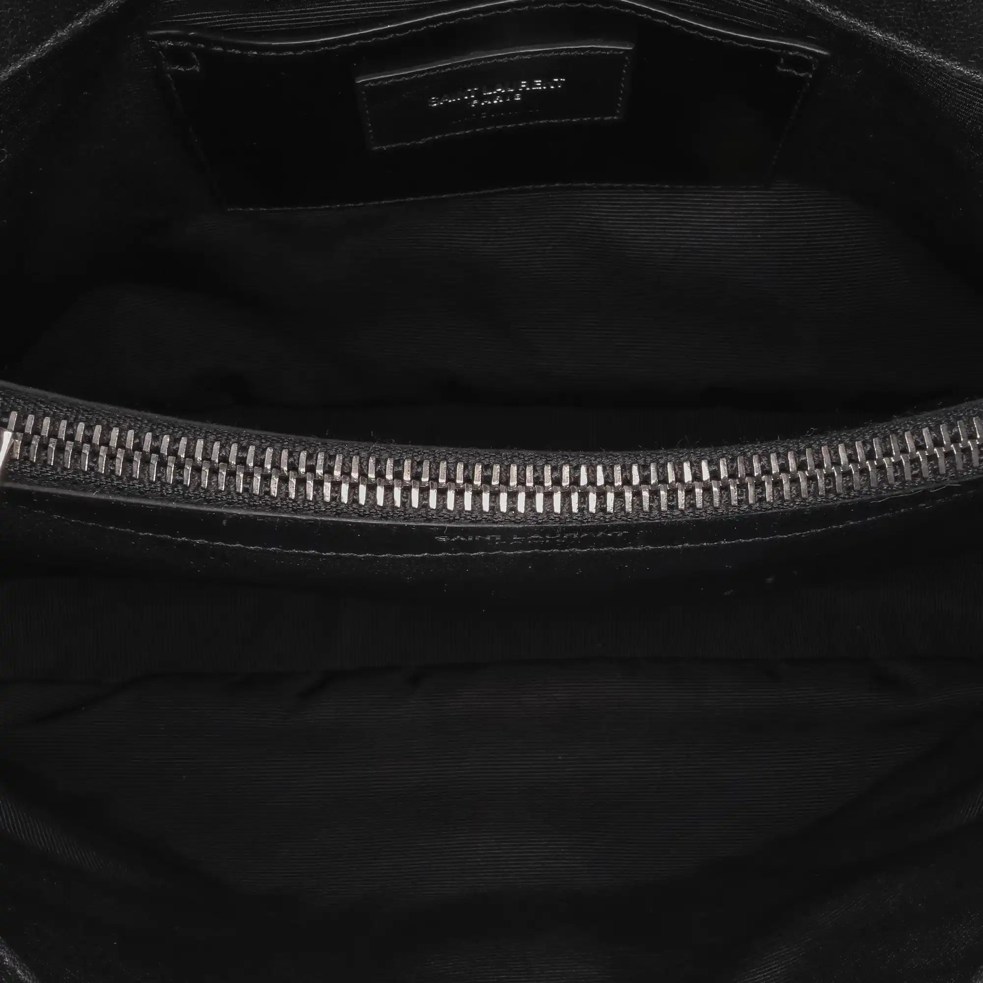 Yves Saint Laurent College Top Handle Bag Large Black