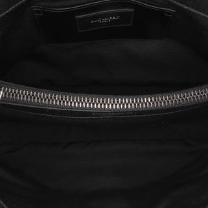 Yves Saint Laurent College Top Handle Bag Large Black