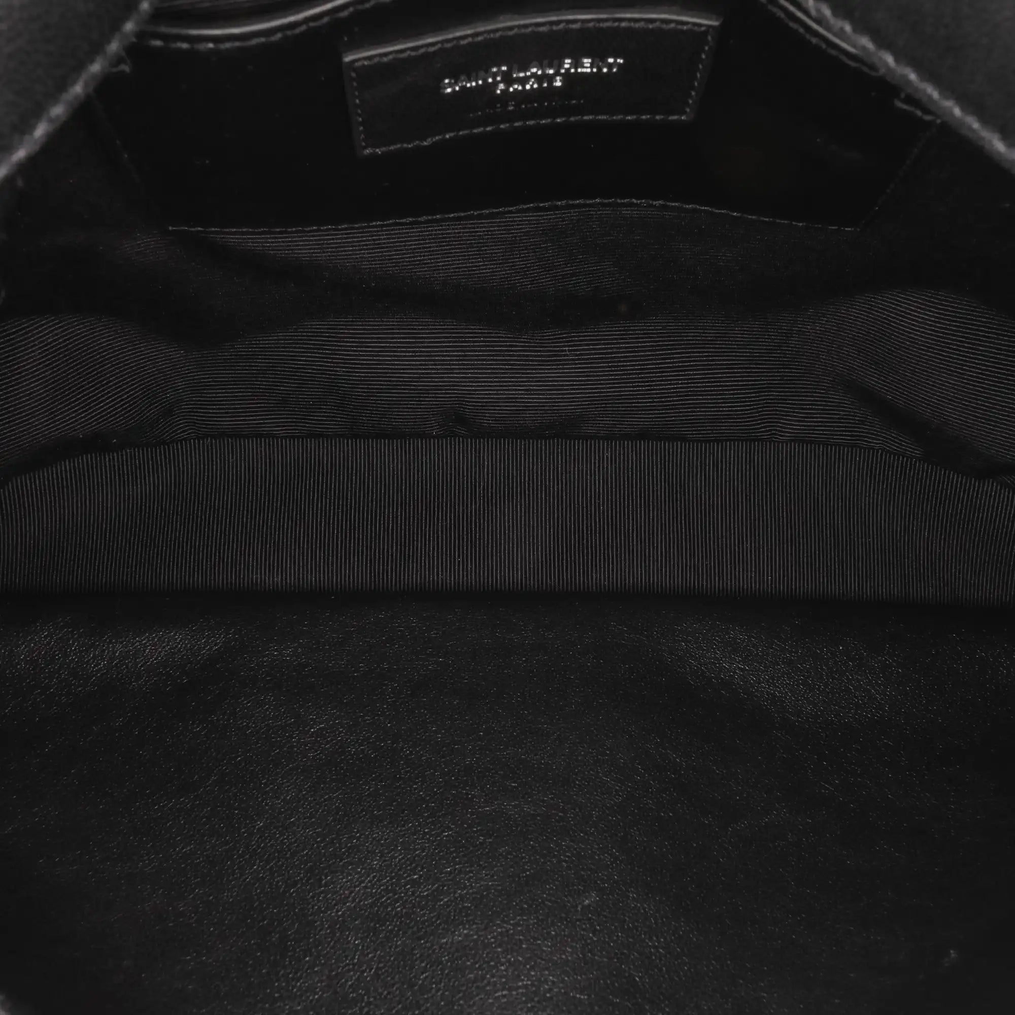 Yves Saint Laurent College Top Handle Bag Large Black